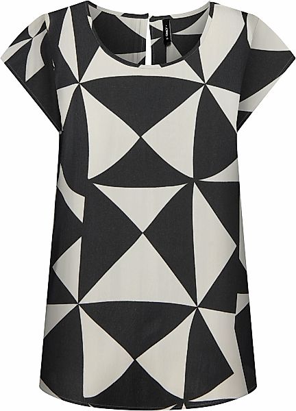 ONLY Shirtbluse ONLNOVA LIFE S/S TOP AOP PTM Viskose, regular fit, Rundhals günstig online kaufen