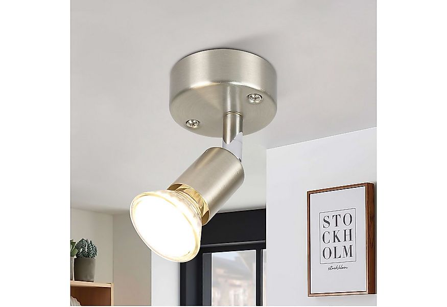 Nettlife LED Deckenstrahler LED Deckenstrahler Schwenkbar GU10 1/2/3/4 Flam günstig online kaufen