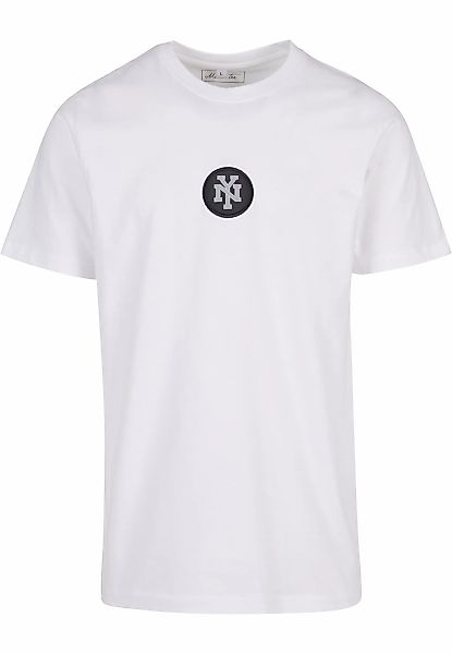 MisterTee Kurzarmshirt "MisterTee Herren NY Patch Tee" 1 Stk. tlg. günstig online kaufen