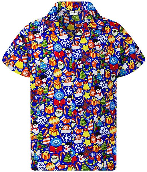 King Kameha Hawaiihemd Christmas Allover Funky günstig online kaufen