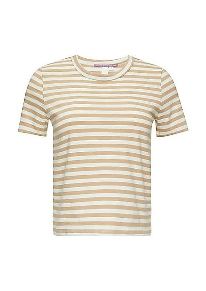 QS Kurzarmshirt T-Shirt aus Leinenmix im Relaxed Fit günstig online kaufen