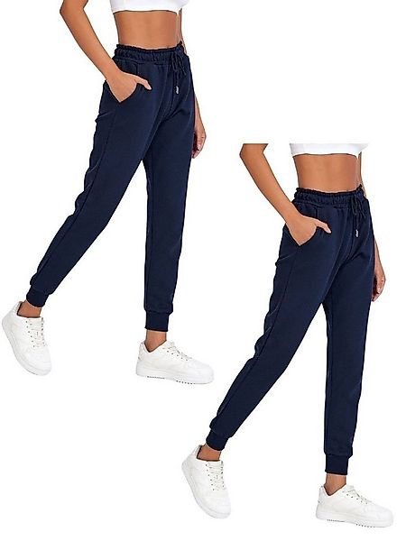 COMEOR Jogginghose Damen -Baumwolle Sporthose, Trainingshosen, Freizeithose günstig online kaufen