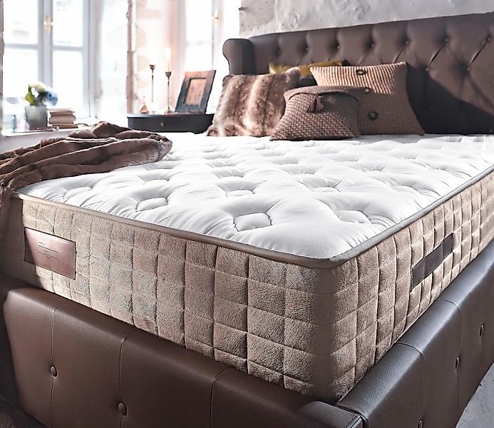 Yatas Bedding Bonnellfederkernmatratze "Majestät Luxus, Matratze 90x200, 14 günstig online kaufen