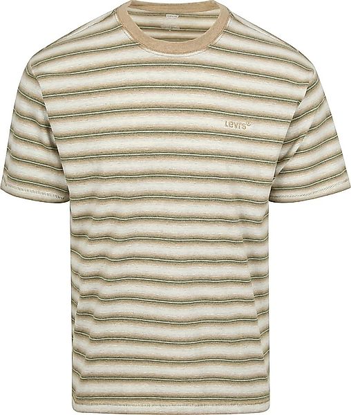Levi's T-shirt Red Vintage Stripe Paloma - Größe L günstig online kaufen