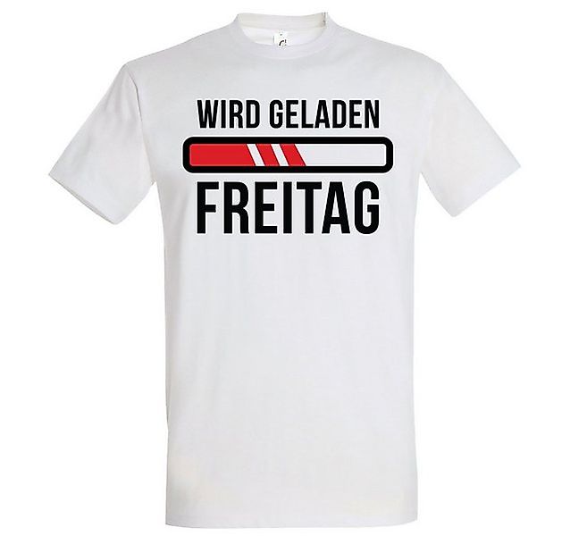 Youth Designz T-Shirt "Wird geladen, Freitag" Herren T-Shirt mit lustigem P günstig online kaufen