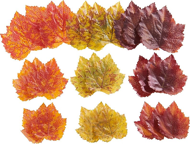 Kunstblume Herbst-Laub, DPI, 27 Blätter, sortiert günstig online kaufen