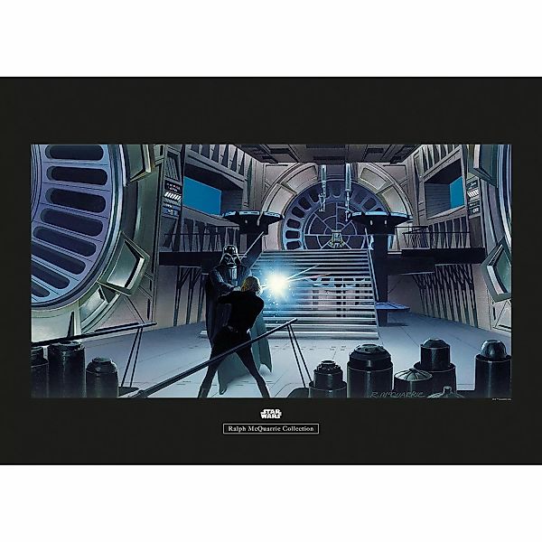 Komar Wandbild Star Wars Throne 70 x 50 cm günstig online kaufen