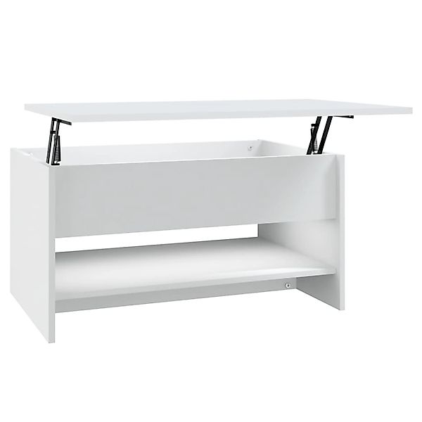 vidaXL Couchtisch Weiß 80x50x40 cm Holzwerkstoff 809656 günstig online kaufen