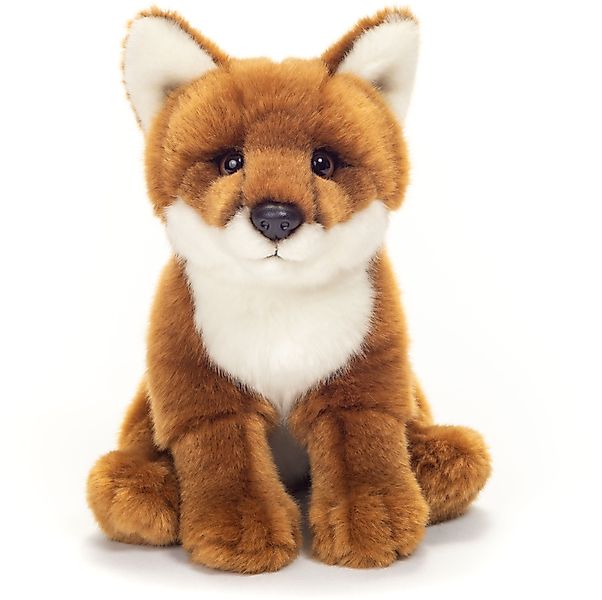 Teddy Hermann® Kuscheltier Fuchs sitzend rotbraun, günstig online kaufen