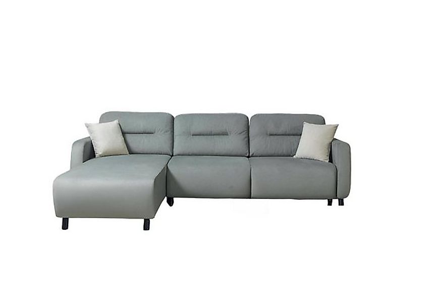 Xlmoebel Ecksofa Ecksofa mit L-Form und Bettfunktion in Textil-Stoff - Schl günstig online kaufen