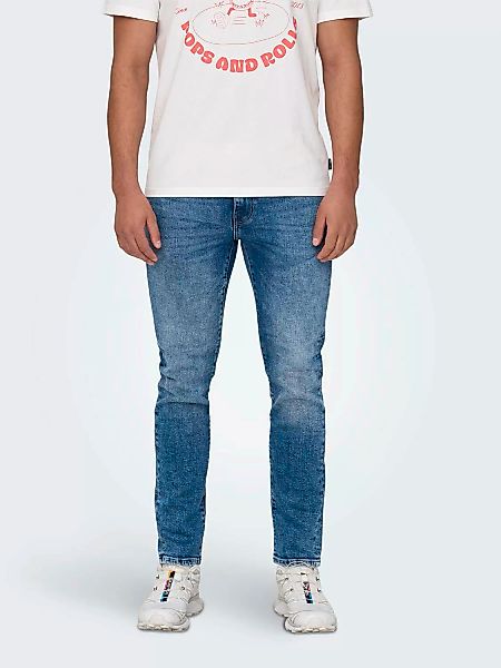 ONLY & SONS Straight-Jeans "ONSWEFT REGULAR WB 0021 TAI DNM NOOS", im 4-Poc günstig online kaufen