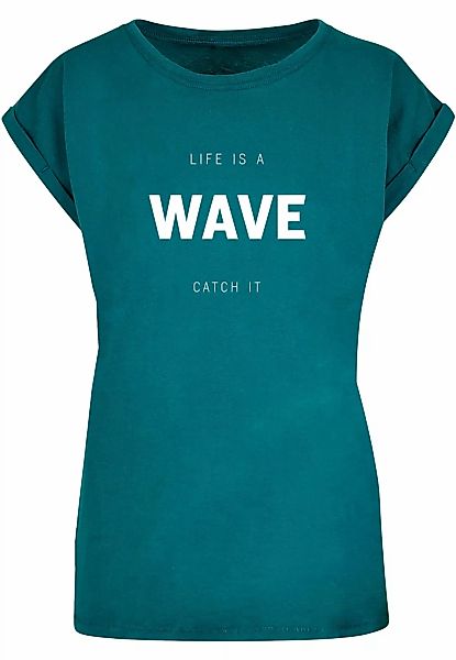 Merchcode T-Shirt "Merchcode Damen Ladies Summer - Life is a wave T-Shirt", günstig online kaufen
