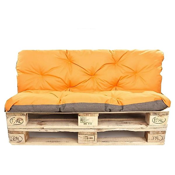 Setgarden Enkel Set Palettenkissen 120x50x40cm Sitzkissen+ Rückenkissen 1tl günstig online kaufen