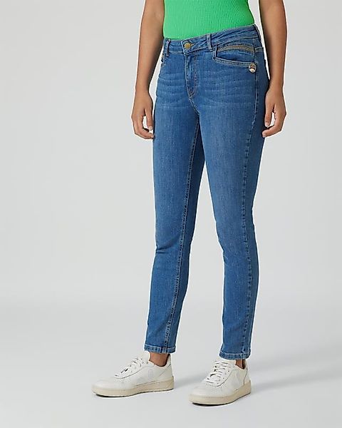 Jana Ina Fashion Jeans mit Anstecker günstig online kaufen