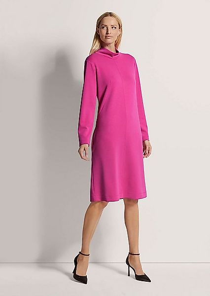 MADELEINE Midikleid Jersey-Kleid mit Stehkragen, Midilänge Kleid in figursc günstig online kaufen