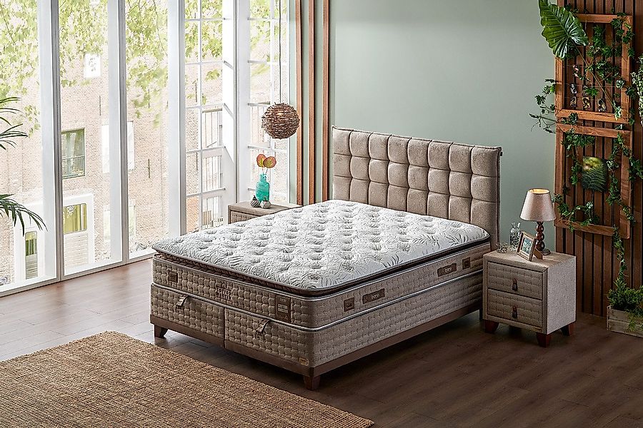 Pointhome Boxspringbett Set, Cotton Master, Schlafzimmerbett, günstig online kaufen