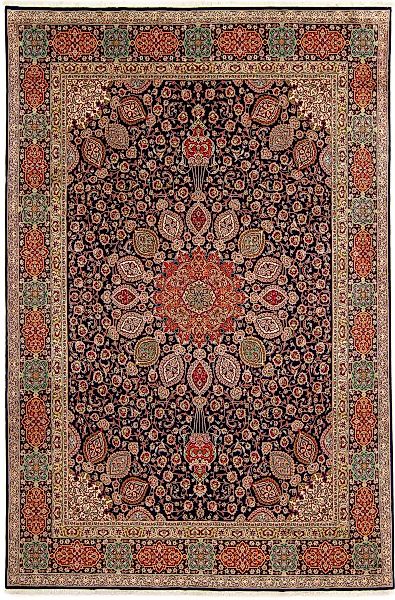 morgenland Orientteppich »Täbriz - 390 x 296 cm - hellbraun«, rechteckig, W günstig online kaufen