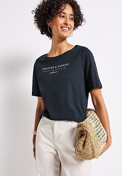 STREET ONE T-Shirt mit Schriftzug günstig online kaufen