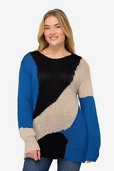 Laurasøn Fleecepullover Pullover Colorblocking günstig online kaufen