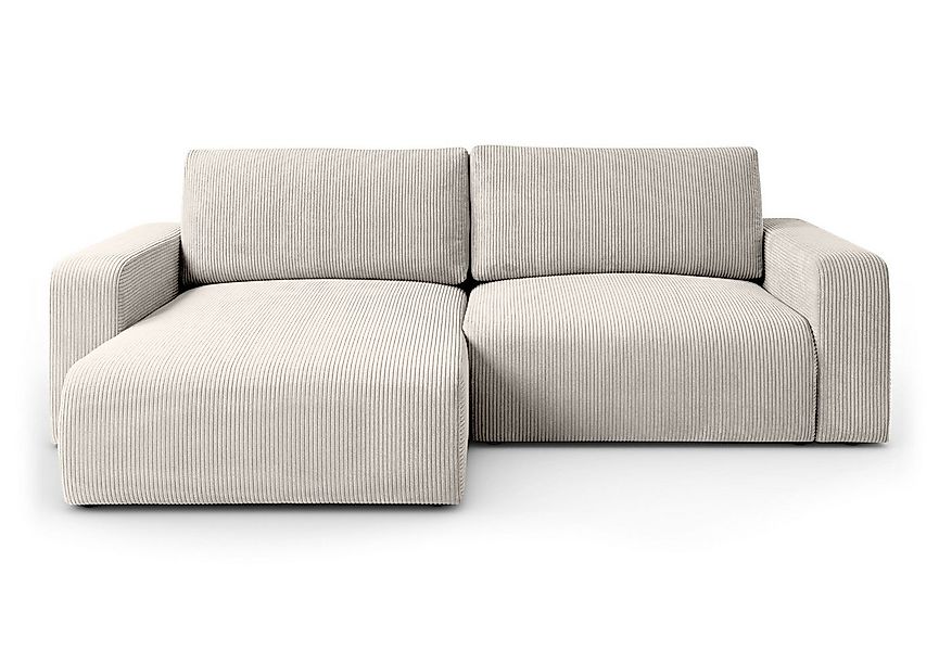 Lookway Ecksofa OPERA L-Form Couch, mit Bettfunktion und Bettkasten günstig online kaufen