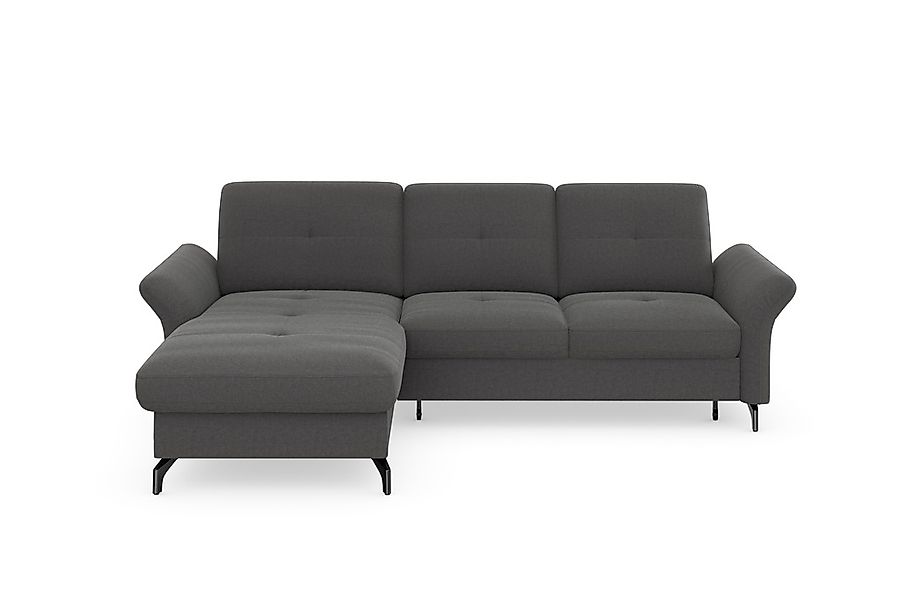 Places of Style Ecksofa "Calando L-Form", wahlweise mit Bettfunktion, Bettk günstig online kaufen