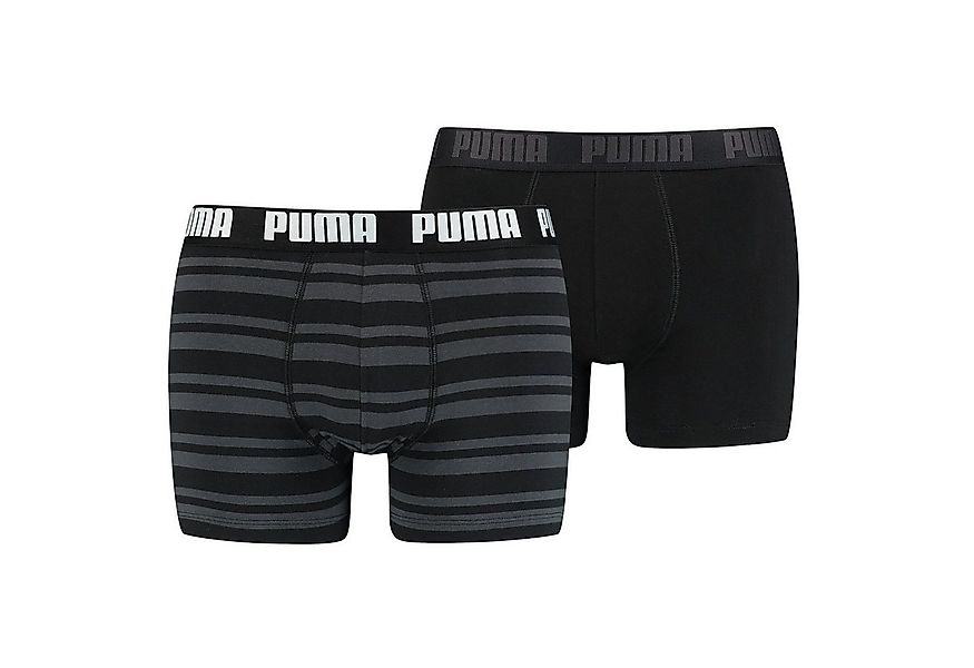PUMA Boxershorts HERITAGE STRIPE BOXER 2er Pack günstig online kaufen