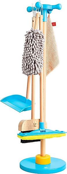 Hape Kinder-Besen Spielzeug-Putzset mit Ordnungsständer, (Set, 6-tlg) günstig online kaufen