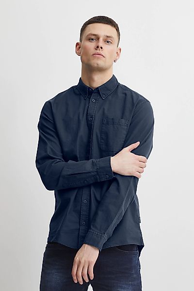 Blend Langarmhemd "BHBugley", Stilvolles Hemd mit langen Ärmeln günstig online kaufen