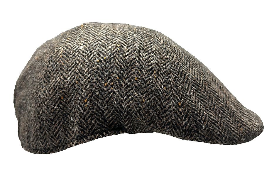 Fiebig Flat Cap 6-Panel Wool Herringbone günstig online kaufen
