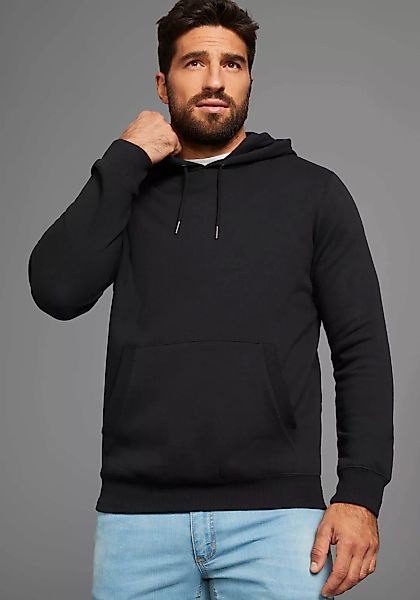 Man's World Kapuzensweatshirt mit Kämguruhtasche günstig online kaufen