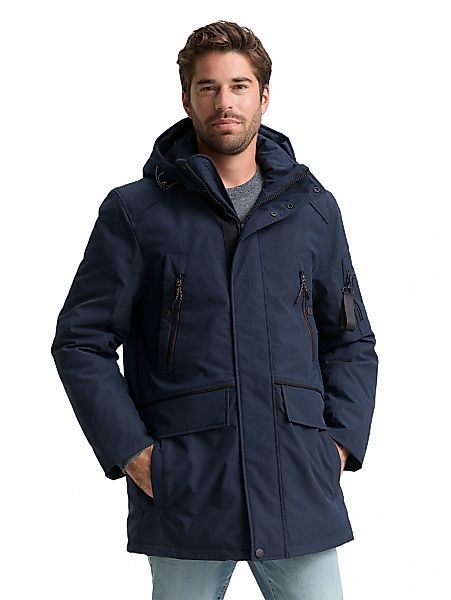 TOM TAILOR Funktionsmantel mit Logo Anhänger günstig online kaufen
