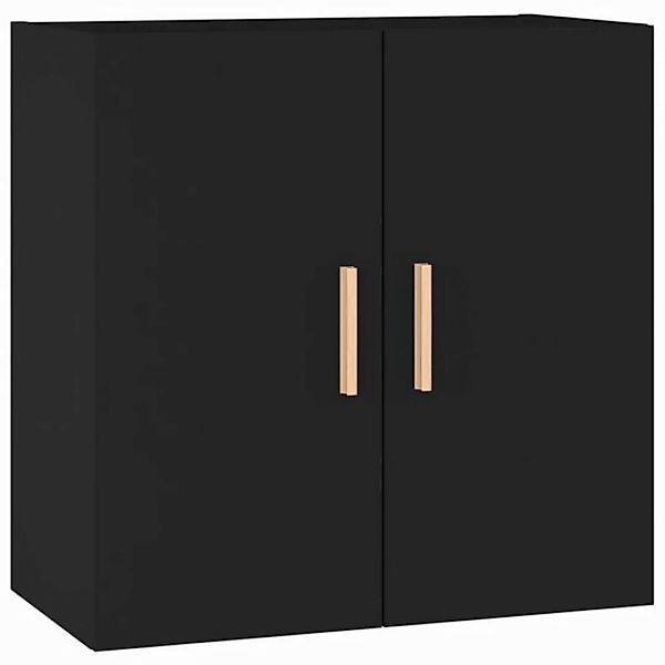 vidaXL Hängeschrank Wandschrank Schwarz 60x30x60 cm Holzwerkstoff günstig online kaufen