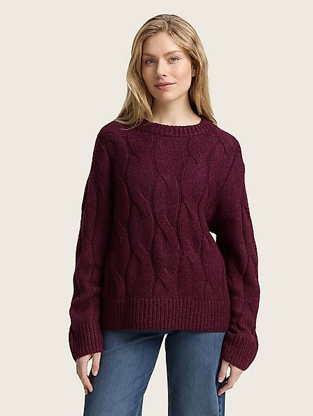 TOM TAILOR Strickpullover Pullover & Strickjacken Loose Fit Strickpullover günstig online kaufen