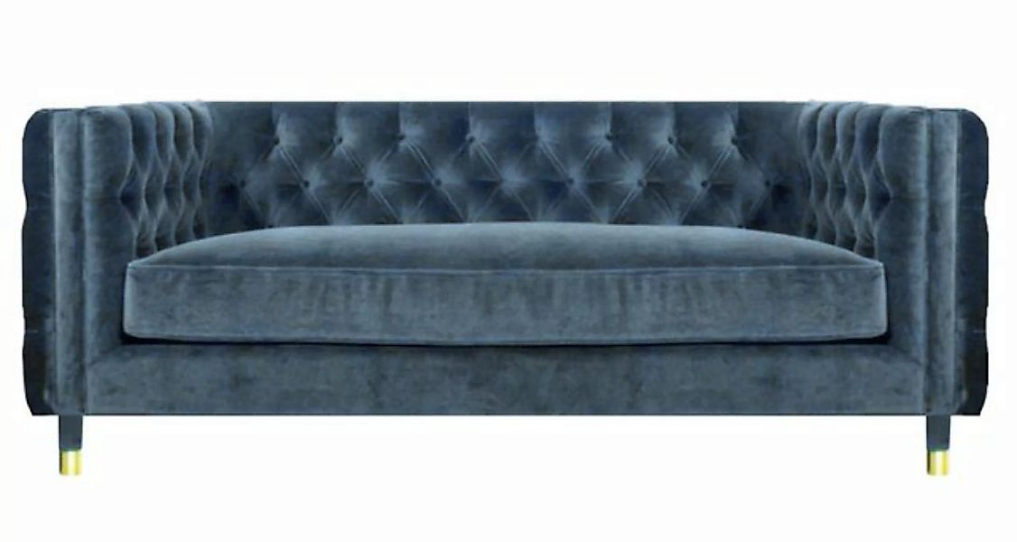 JVmoebel 3-Sitzer Designer Chesterfield Modern Sofa Couch Dreisitze Wohnzim günstig online kaufen