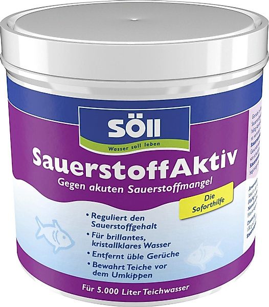 SÖLL Teichpflege Söll SauerstoffAktiv 500 g günstig online kaufen