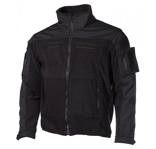 MFHHighDefence Fleecejacke Fleece-Jacke, Combat, schwarz - 4XL günstig online kaufen