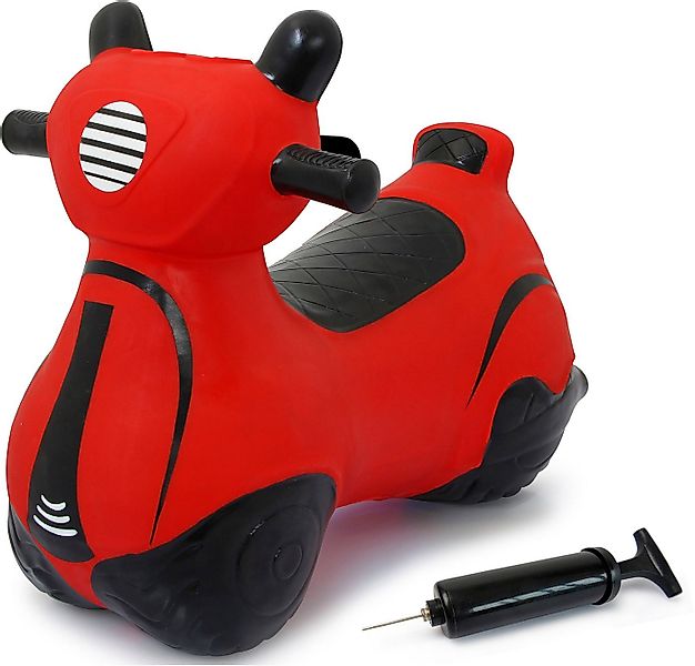 Jamara Hüpfspielzeug Hüpfroller, rot, inkl. Luftpumpe günstig online kaufen