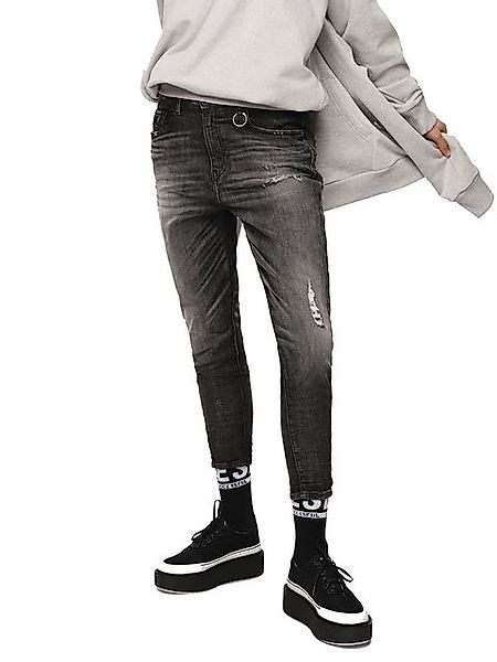 Diesel Boyfriend-Jeans Diesel Candys-NE 0077S Damen Jeans Joggjeans Boyfrie günstig online kaufen