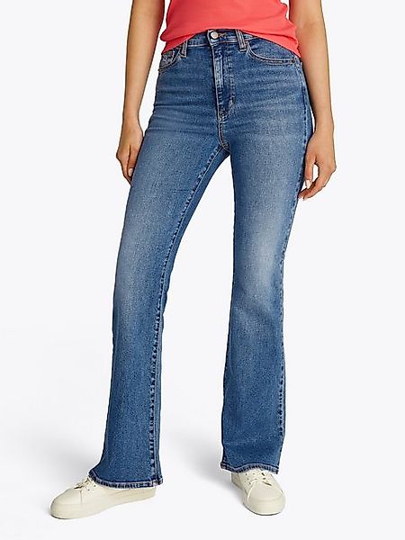 Tommy Jeans Schlagjeans SYLVIA HGH FLR BI1267 in blauer Waschung günstig online kaufen