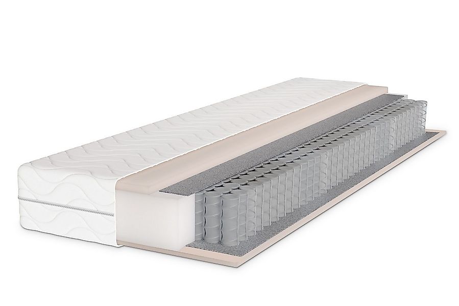 Taschenfederkernmatratze Komfortschaummatratze höhe 19cm 90cm 100cm 120cm 1 günstig online kaufen