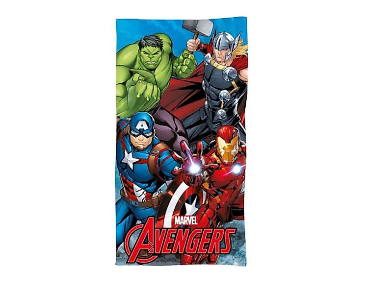 The AVENGERS Badetücher Avengers Assemble Komfortables Strandtuch 70x140 cm günstig online kaufen