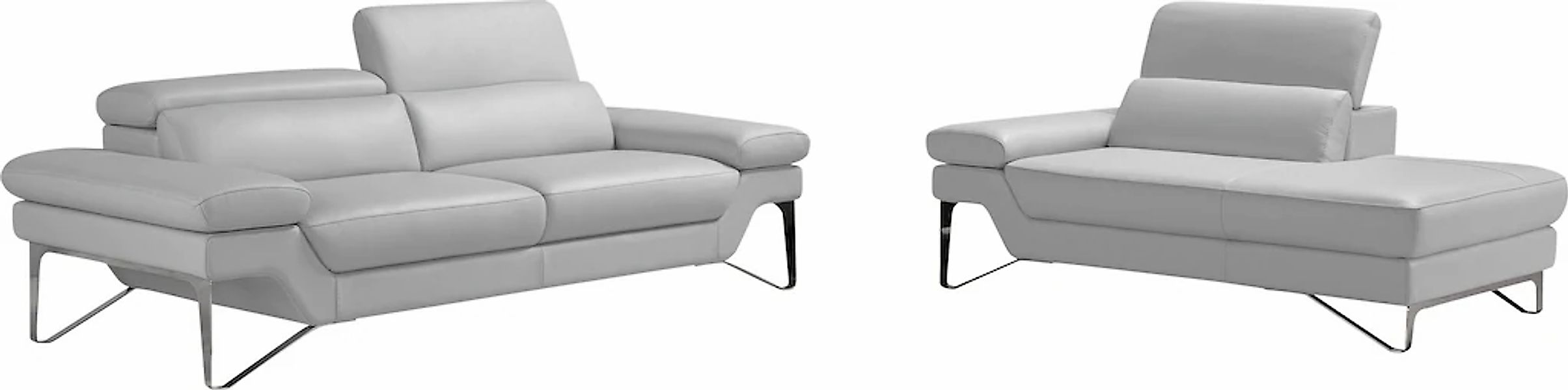 Egoitaliano Polstergarnitur "Princess", Set aus 2,5 Sitzer und Ottomane, Ko günstig online kaufen