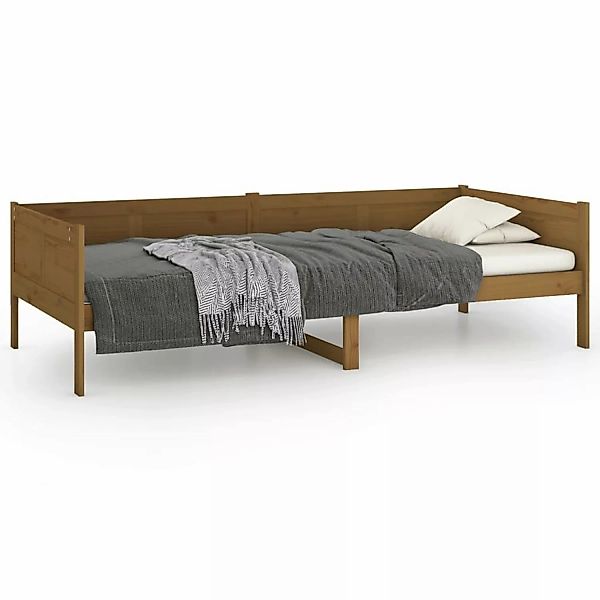 vidaXL Tagesbett Honigbraun Massivholz Kiefer 90x190 cm1279766 günstig online kaufen