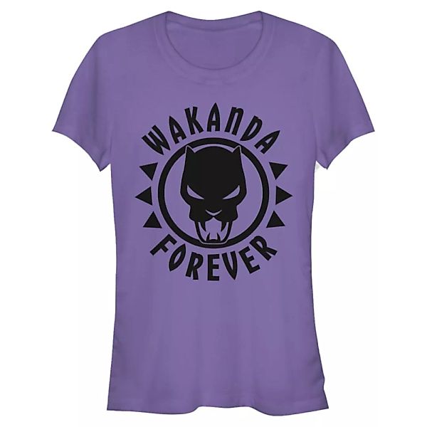Marvel - Avengers - Black Panther Panther Logo - Frauen T-Shirt günstig online kaufen