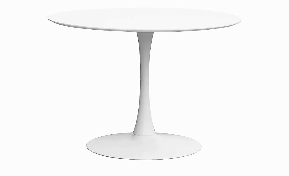 Esstisch  Louis ¦ weiß ¦ Maße (cm): B: 90 H: 75 T: 90.0  Ø: 110 Tische > Es günstig online kaufen