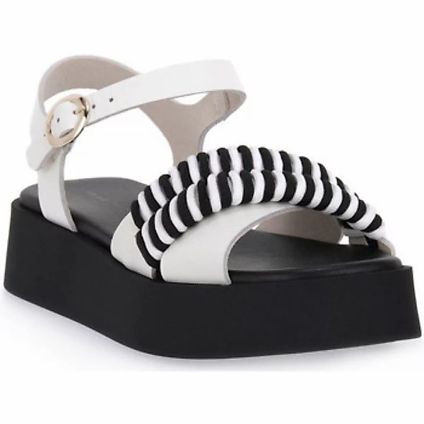 Frau  Sandalen LONDON NERO BIANCO günstig online kaufen