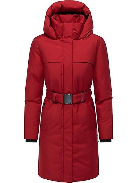 Navahoo Wintermantel Gipfelspass XIV Warmer Winterparka mit Taillengürtel günstig online kaufen