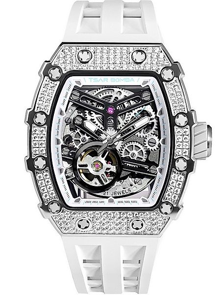 Tsar Bomba Automatikuhr Tsar Bomba TB8208D-05 Herrenuhr Elementar Zirkonia günstig online kaufen