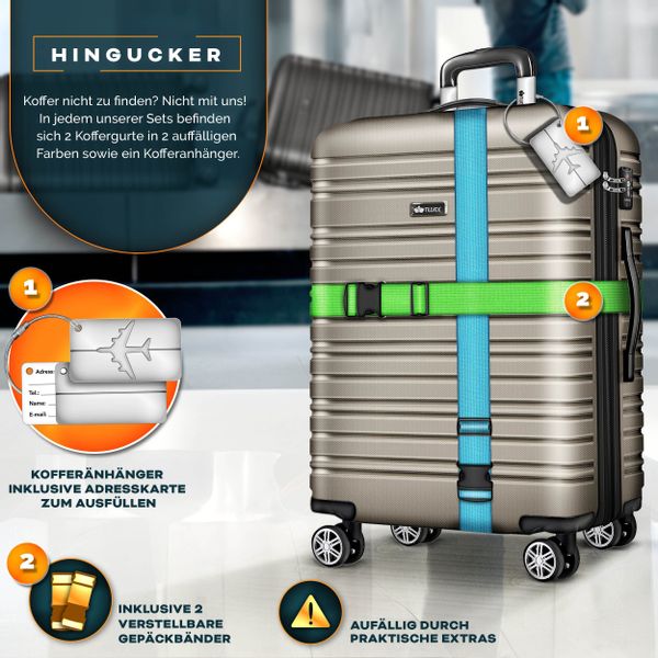 tillvex Kofferset Reisekoffer Set 3-teilig mit günstig online kaufen