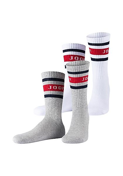 JOOP! Tennissocken premium essentials (2 Paar) am Bund mit Logoschriftzug günstig online kaufen
